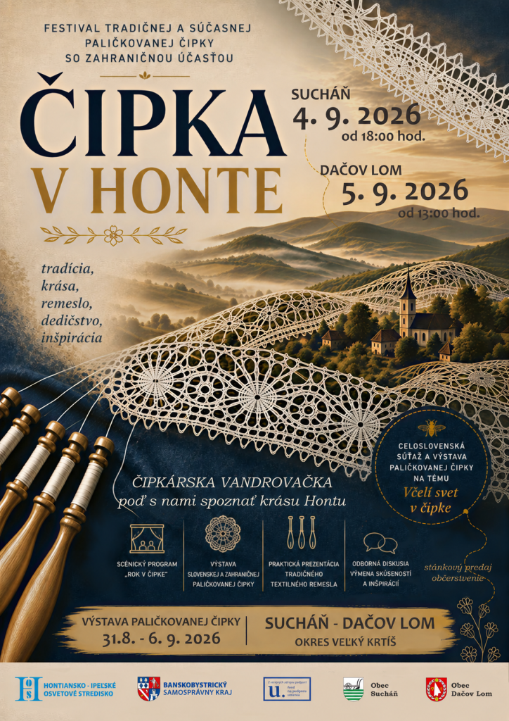 Čipka v&nbsp;Honte 2026