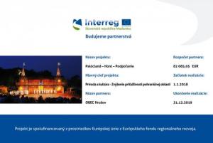 Interreg Slovensko- Maďarsko Interreg Szlovákia- Magyarország